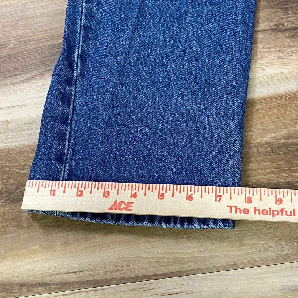 Levi's 501 Jeans Mens 36x32 Heritage 100% Cotton Straight Leg Blue Medium Wash